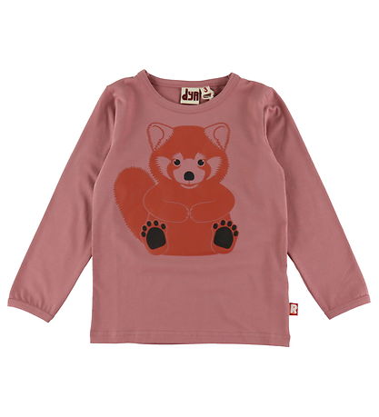 DYR-Cph Bluse - Dyrroar T - Antique Rose Full Rød Panda