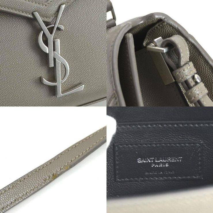 Yves Saint Laurent Vintage Yves Saint Laurent Handbag Grey