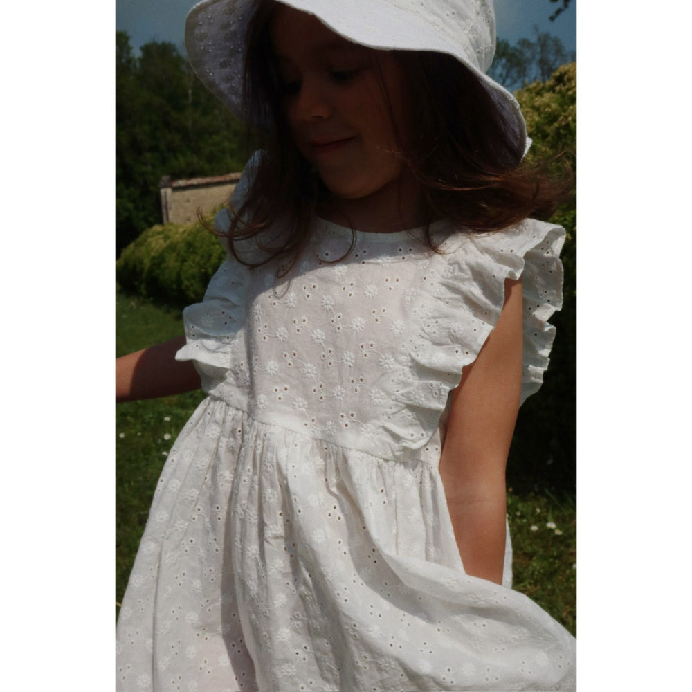 Køb Konges Sløjd Optic White Lacey Kjole