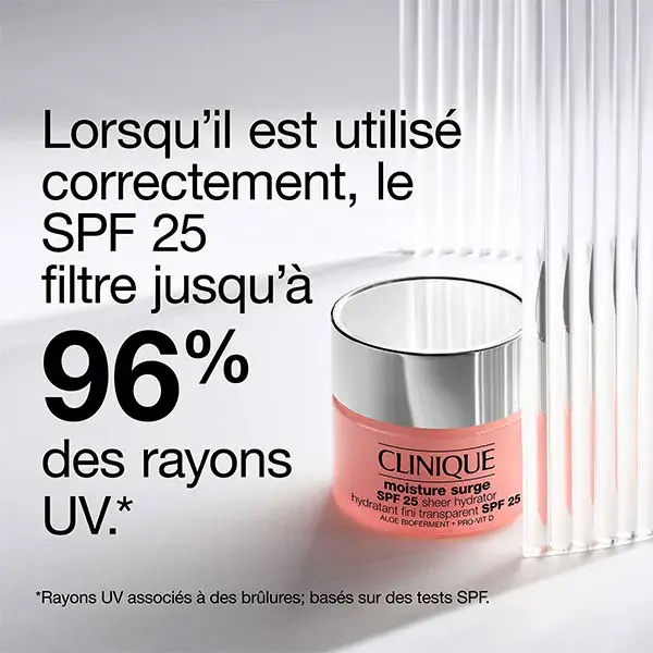 Hidratante Clinique Moisture Surge Sheer Finish FPS 25 30ml