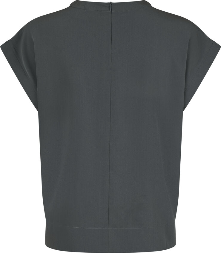 Neo Noir Diandra Top Dark green