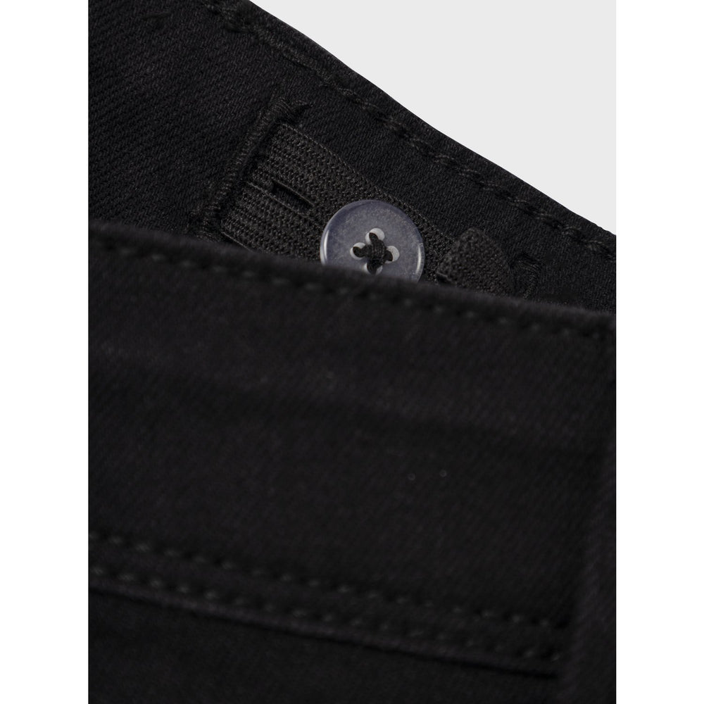 Køb Name It Black Denim Polly Skinny Boot Jeans Noos