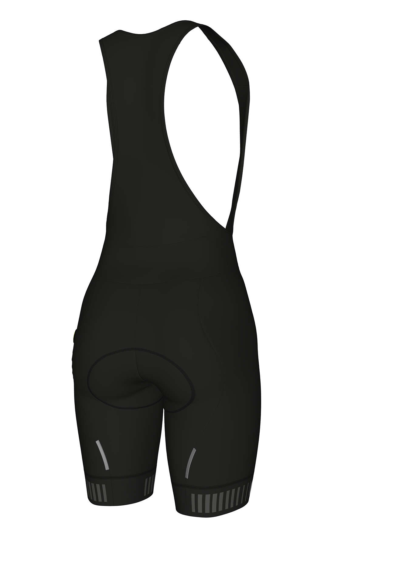 Ale Solid Traguardo Fietsbroek Kort Zwart Dames