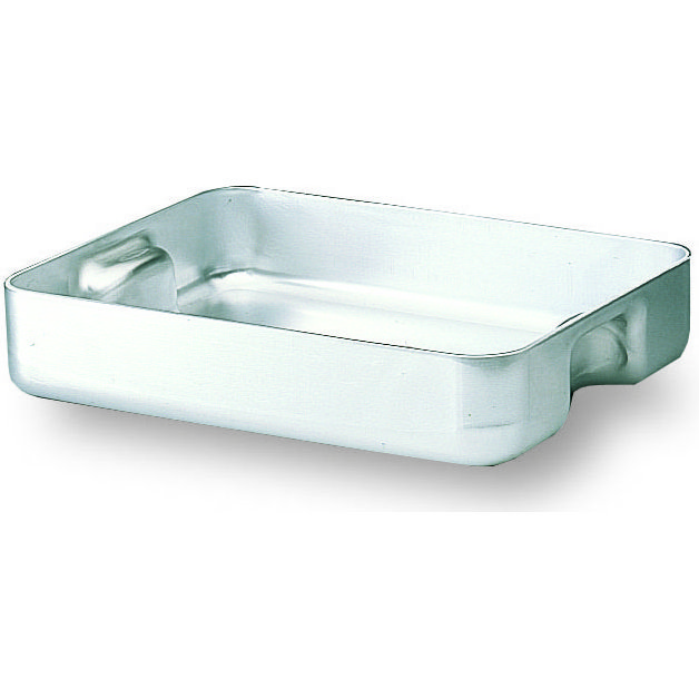 Plat à rôtir aluminium anses incorporées L 40 x l 32 cm