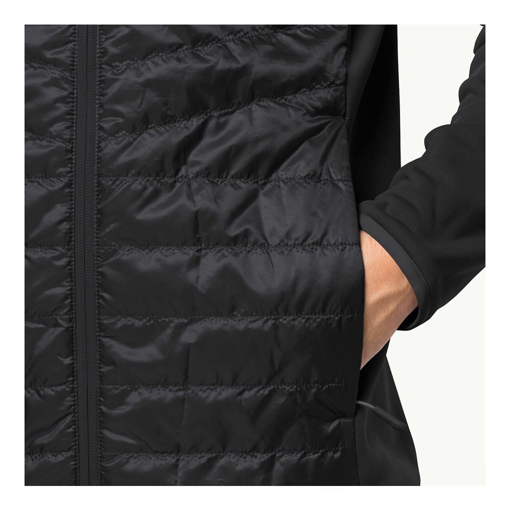 Jack Wolfskin ROUTEBURN PRO HYBRID - Veste Homme black