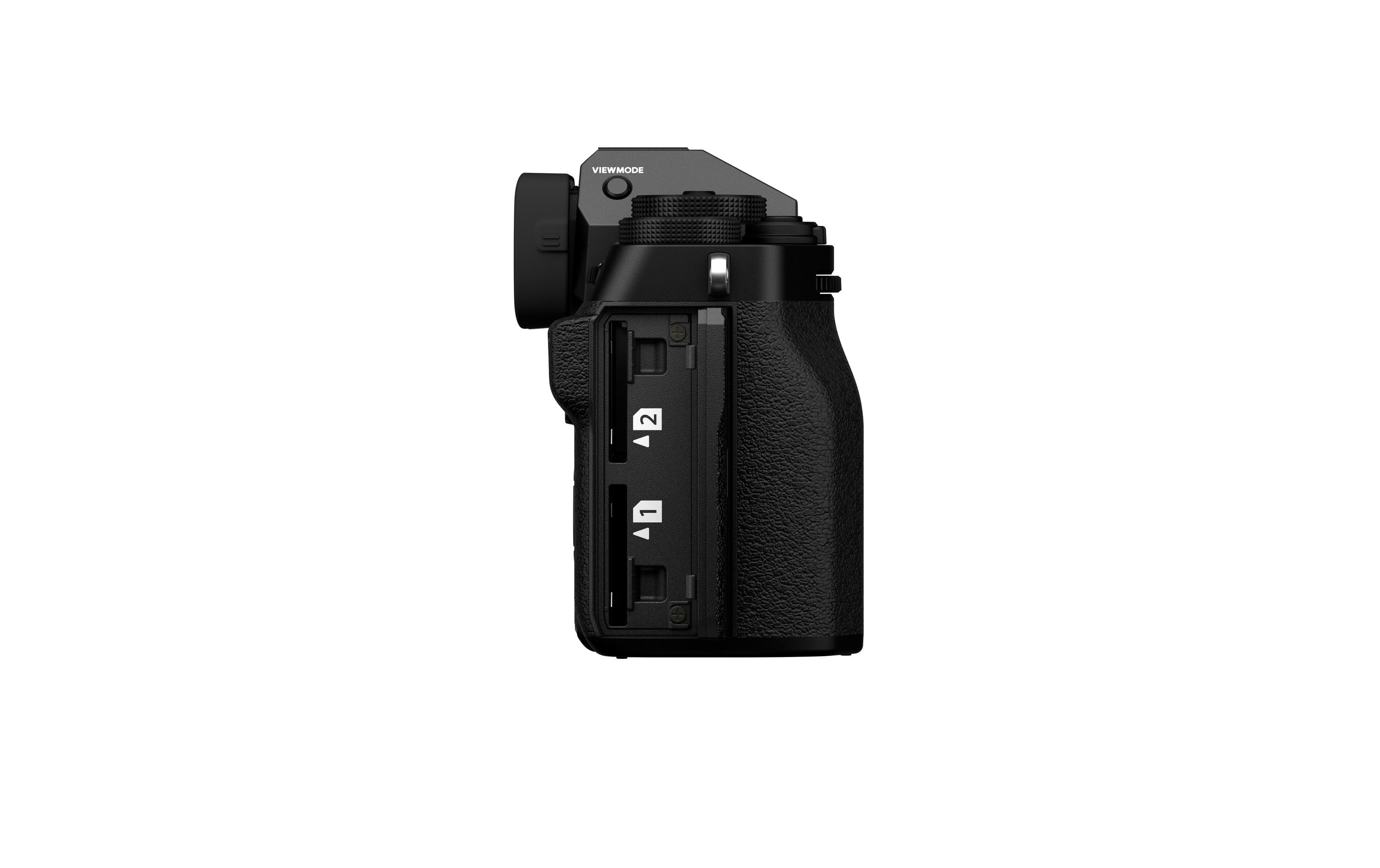 Fotokamera X-T5 Body Schwarz<br>Spiegellose Systemkamera mit 40.2 Megapixel-Sensor und integriertem Fünf-Achsen-Bildstabilisator