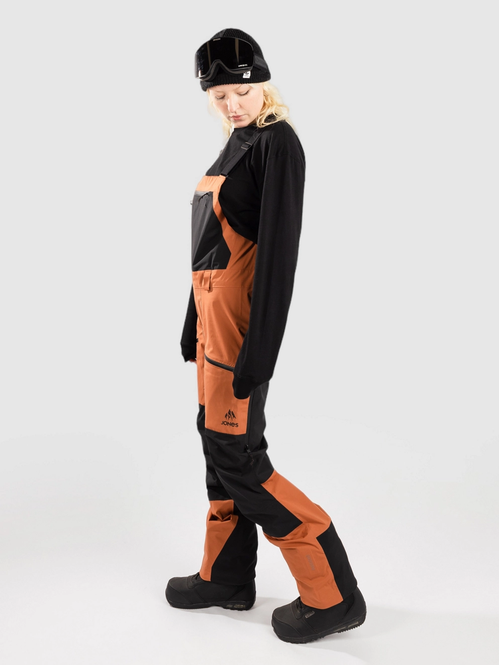 Jones Snowboards Mtn Surf Rec Bib Pants terracotta