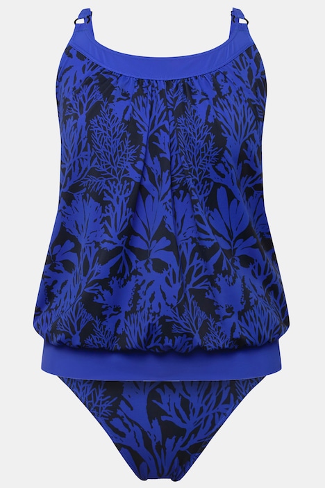 Tankini, Korallen, Softcups, Träger verstellbar