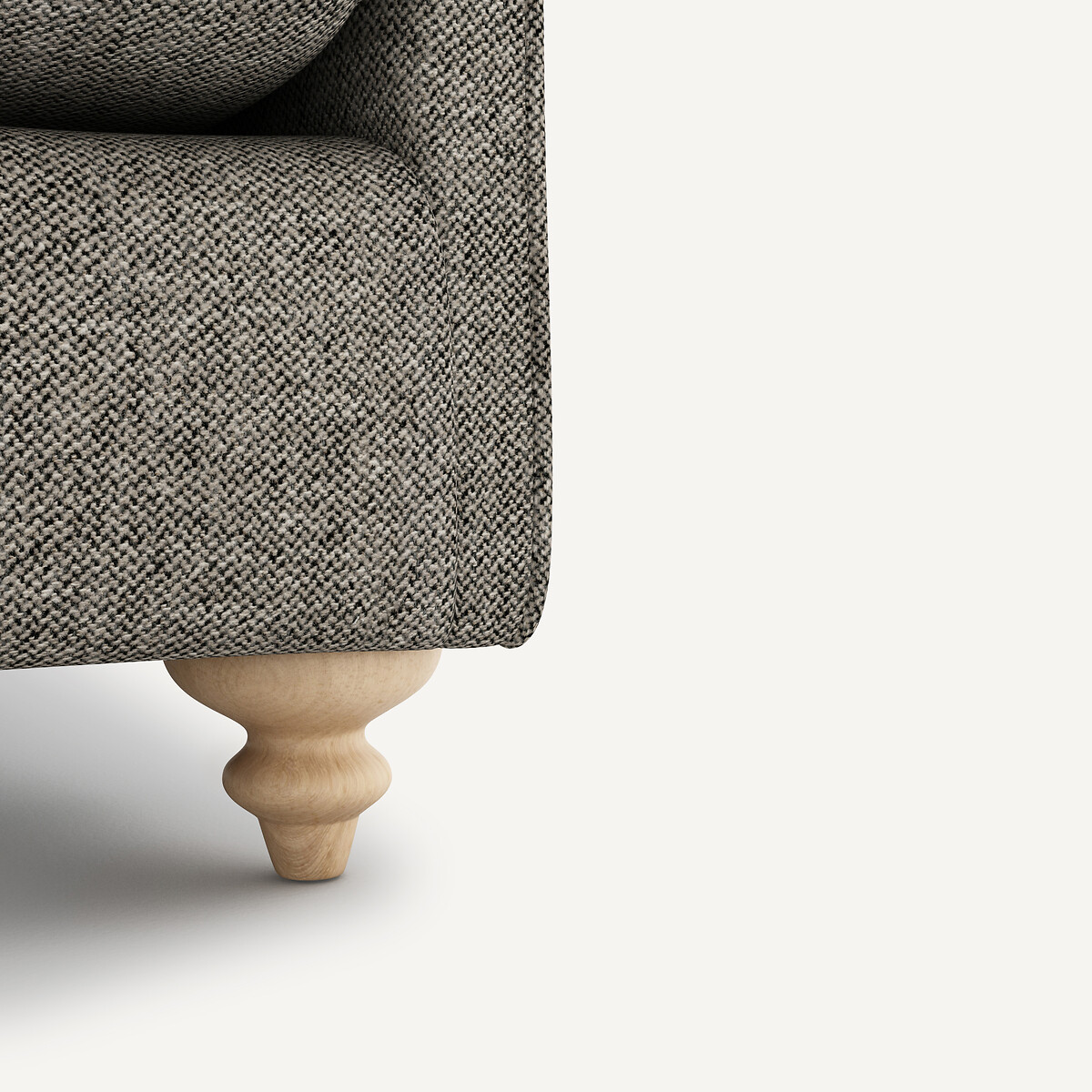 AM.PM<br>Sofá conversível de 2 lugares, tweed, Lazare