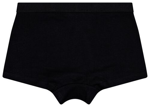 3 boxers enfant coton/stretch noir