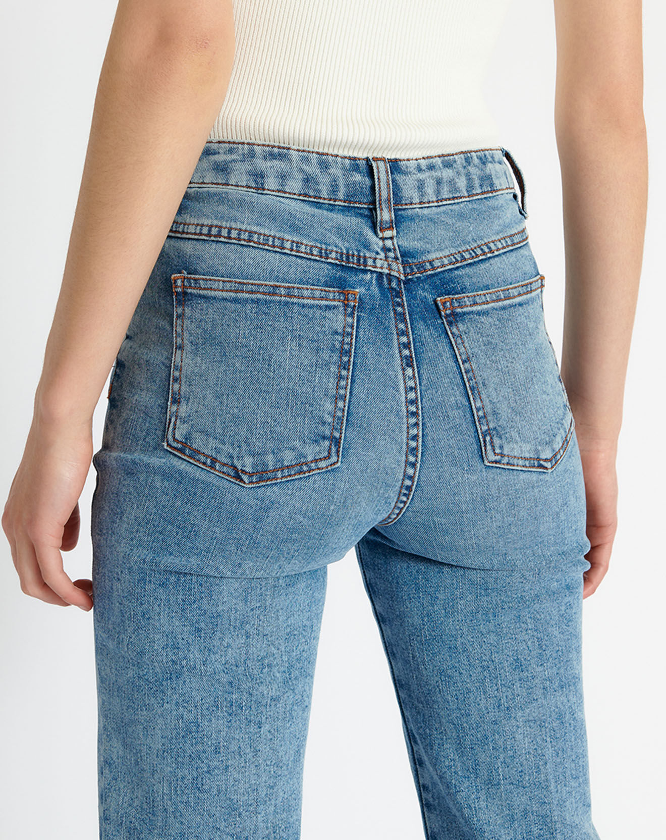 Zapa Jean flare Jobina bleach