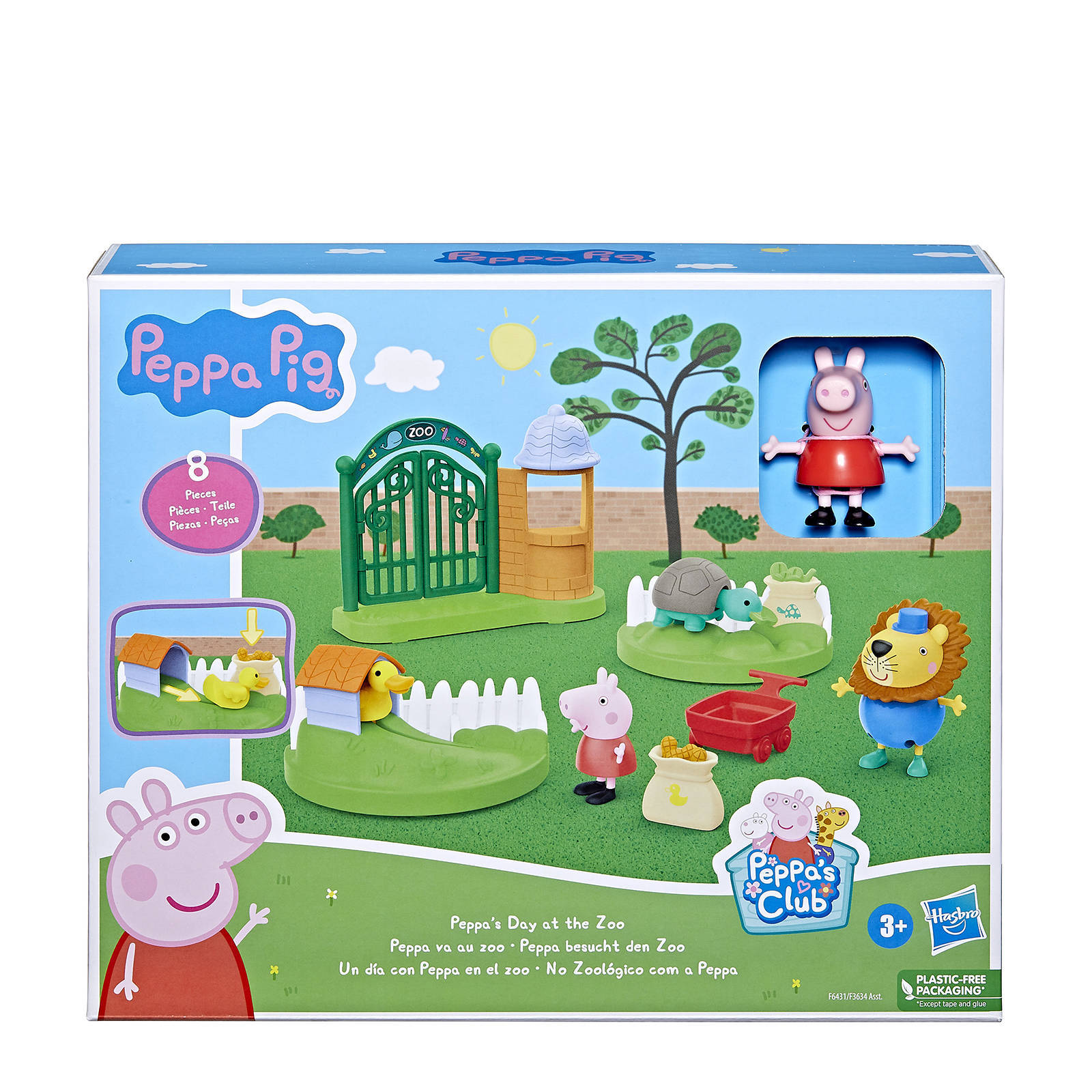 Peppa Pig Peppa gaat naar de dierentuin
