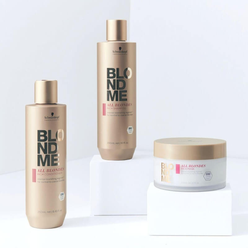 Shampooing riche BlondMe Schwarzkopf 300ML