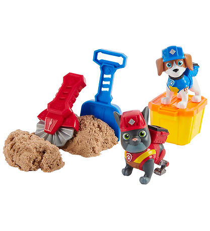 Rubble & Crew Spielzeug - Charger & Wheeler m. Kinetic Sand
