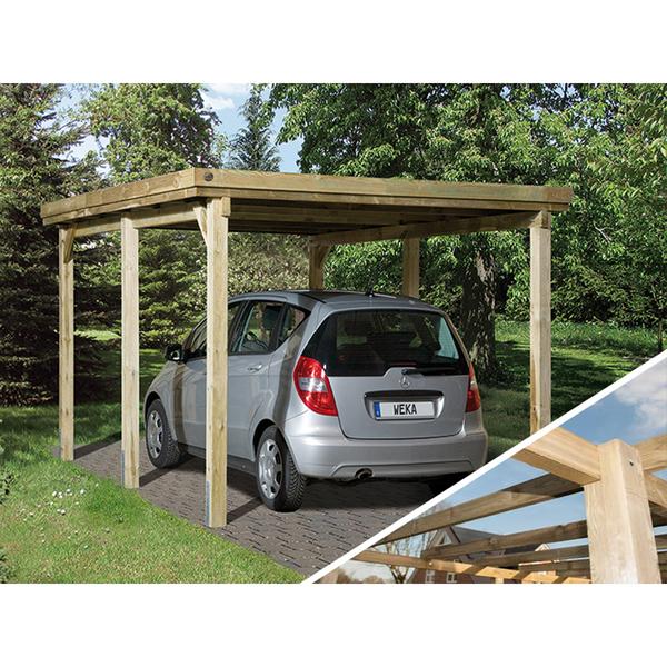Weka Carport 617, ohne Dacheindeckung