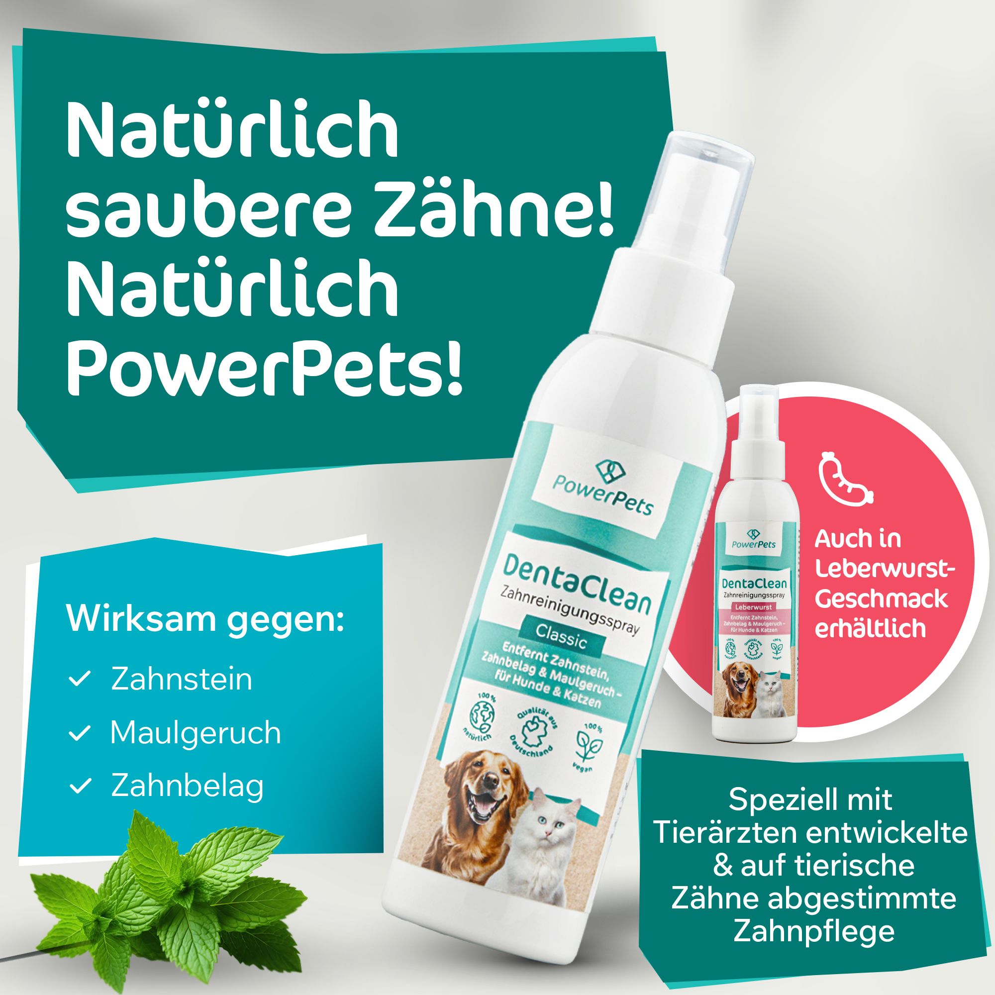 PowerPets -DentaClean - Zahnpflegespray