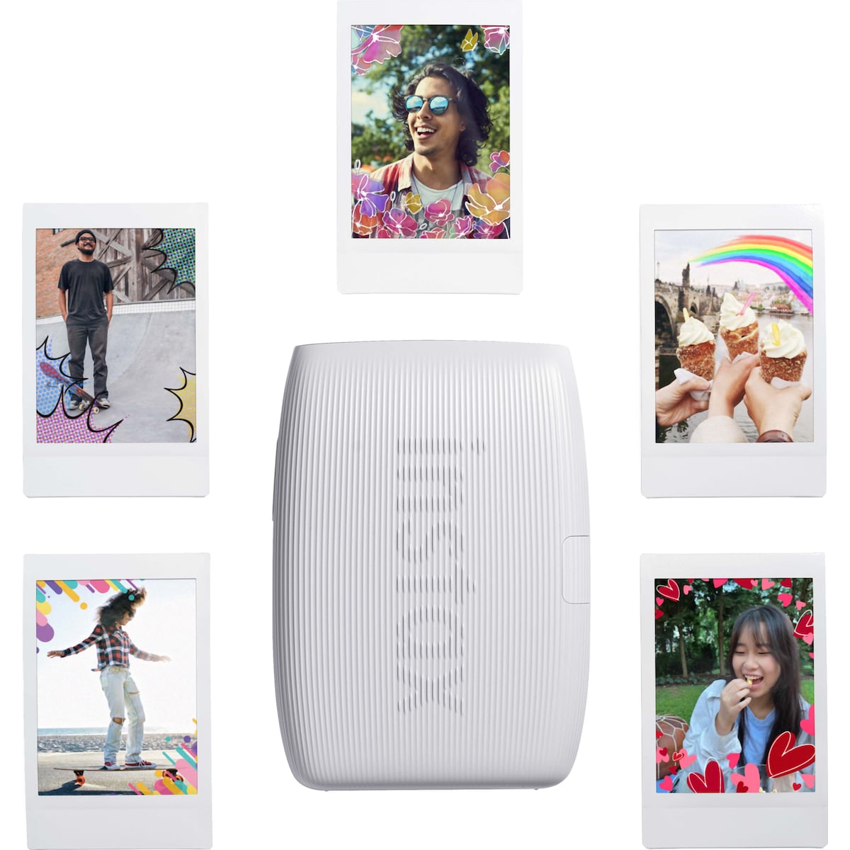 Fujifilm Instax Mini Link 3 smarttelefonprinter (hvit)