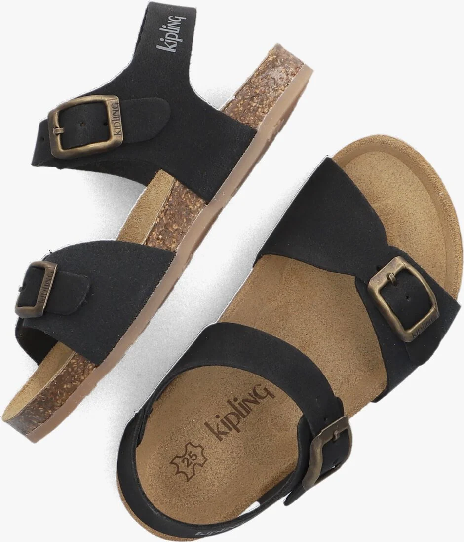 KIPLING zwarte kipling sandalen sunset 1