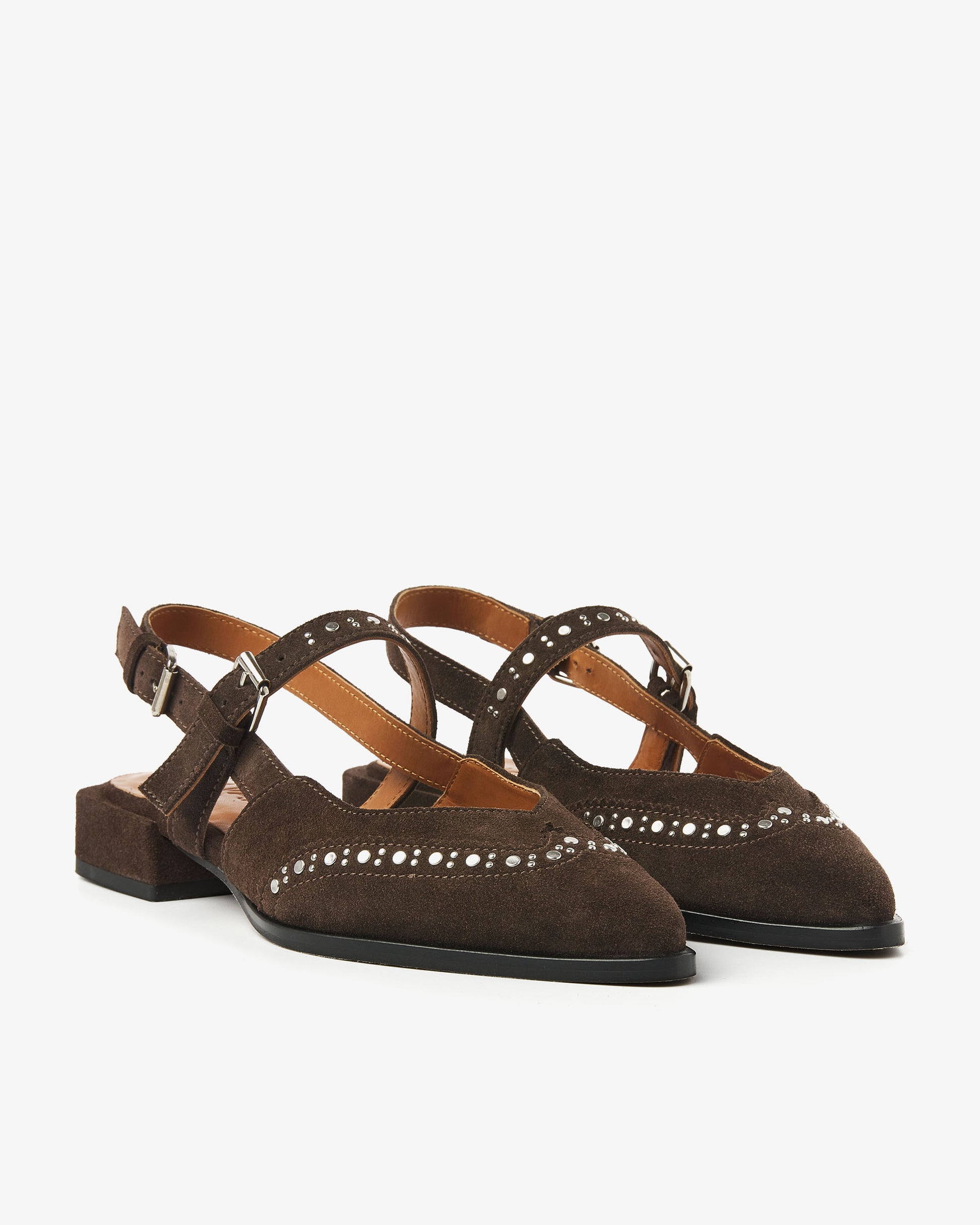 VIA VAI bruine slingbacks Jazz Yael