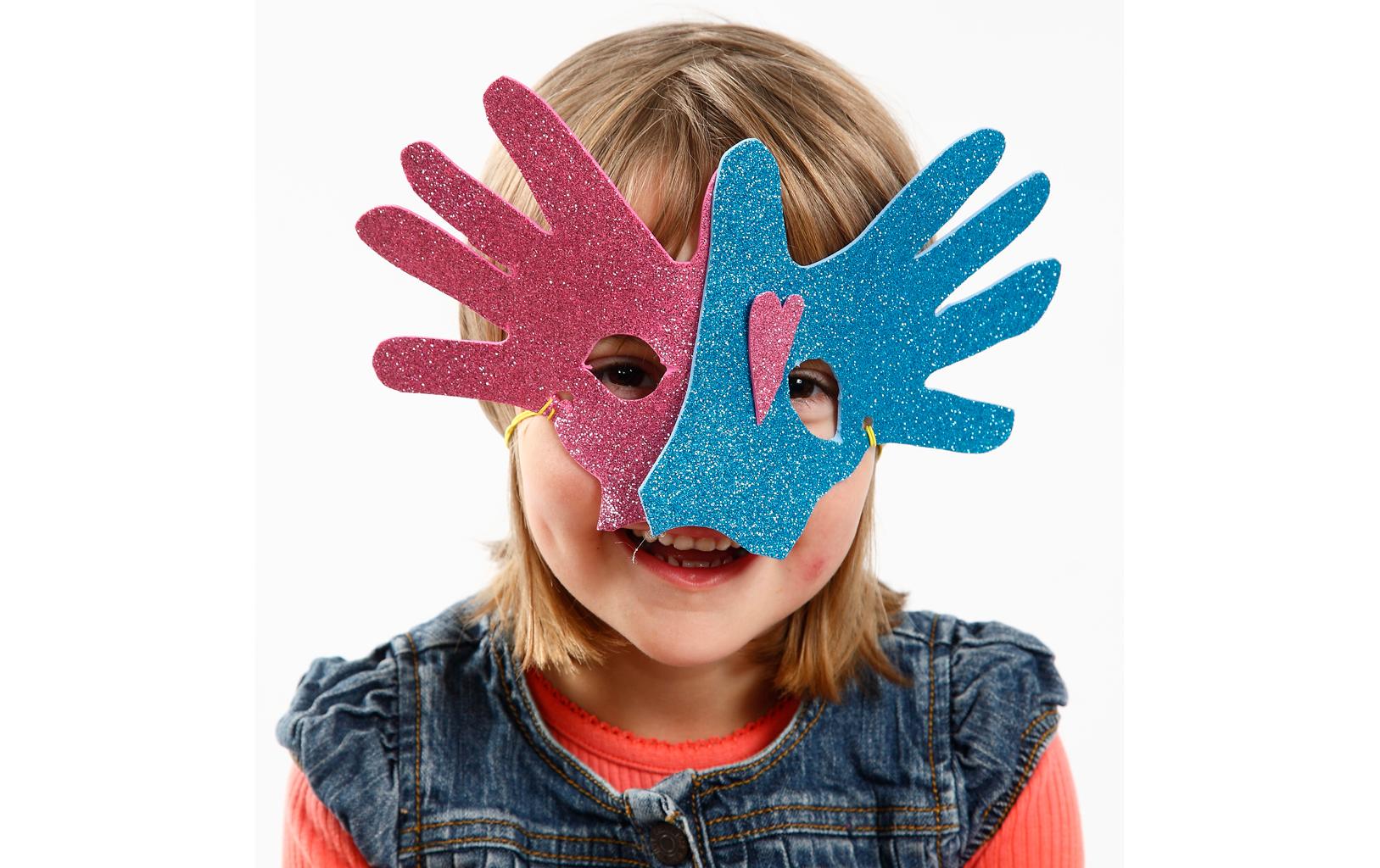 Moosgummi-Set A4, Mehrfarbig, 10 BlattMoosgummi mit Glitteroberfläche