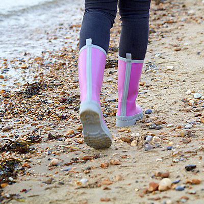 Demi-bottes Verve mauve Taille 39
