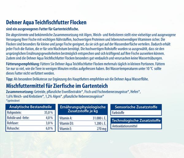 Dehner Aqua Teichfischfutter Flocken