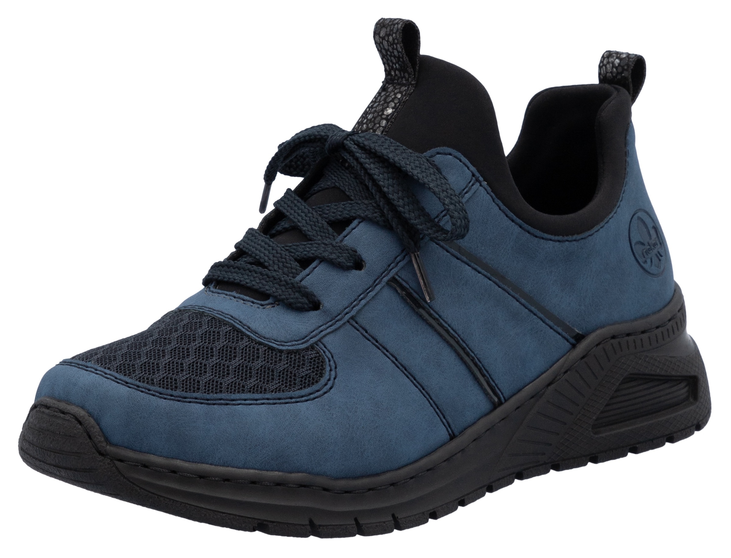 Rieker Slip-On Sneaker  Schlupfschuh, Halbschuh, Freizeitsneaker, weiche MemoSoft-Innensohle