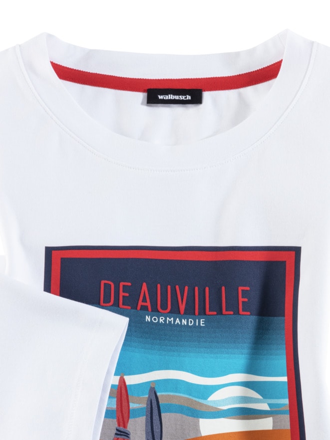 Baumwoll-Shirt Normandie