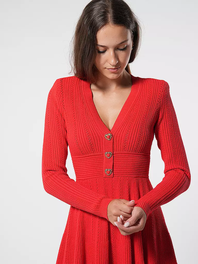 SELF-PORTRAIT Minikleid  rot