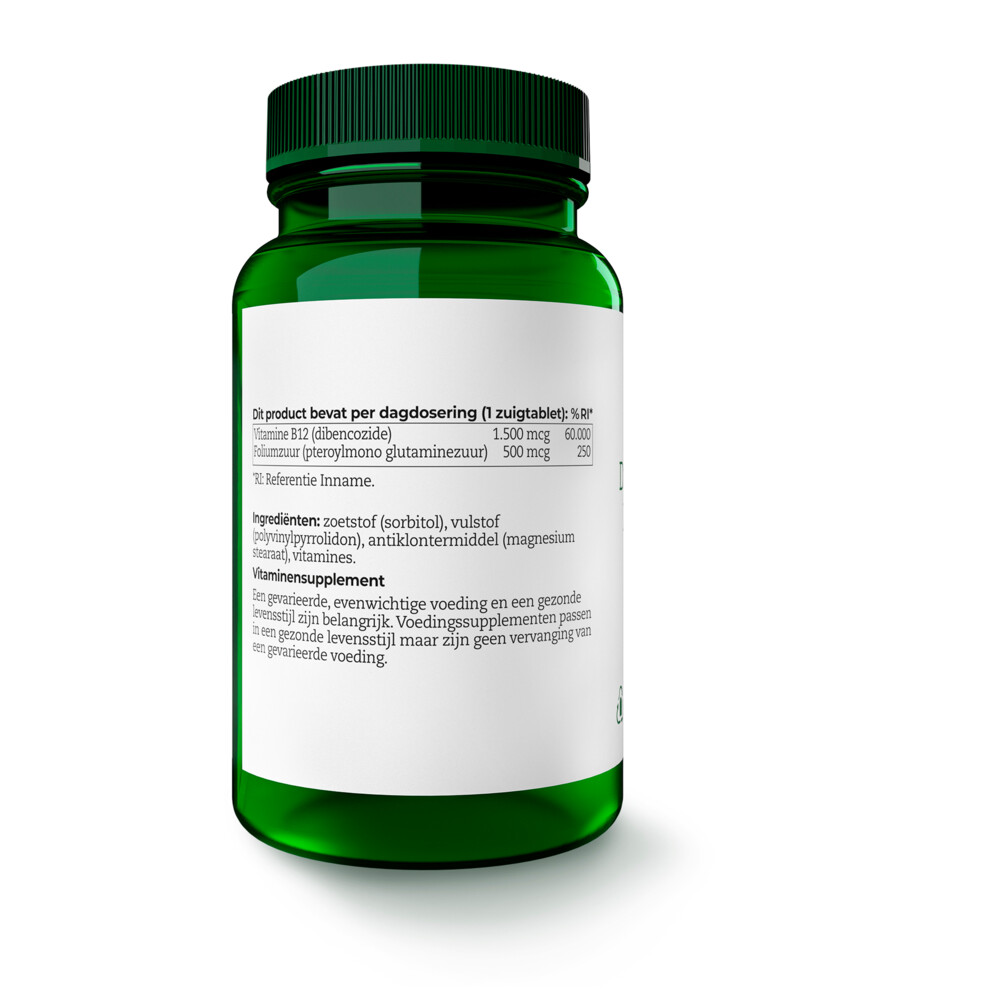 AOV 251 Dibencozide & Foliumzuur (1.500 mcg)60 zuigtabletten