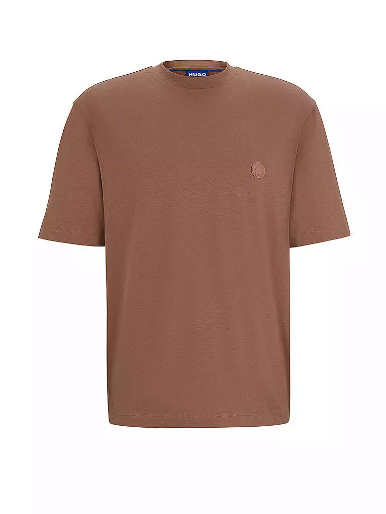 HUGO T-Shirt NILEY braun