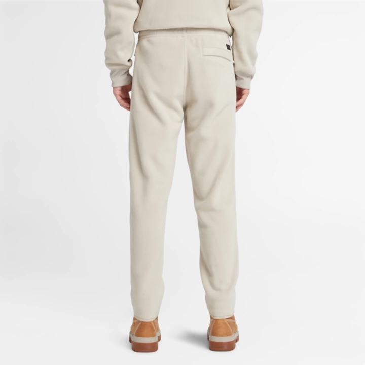 Calças de lã polar Polartec para homem na cor cinza.
