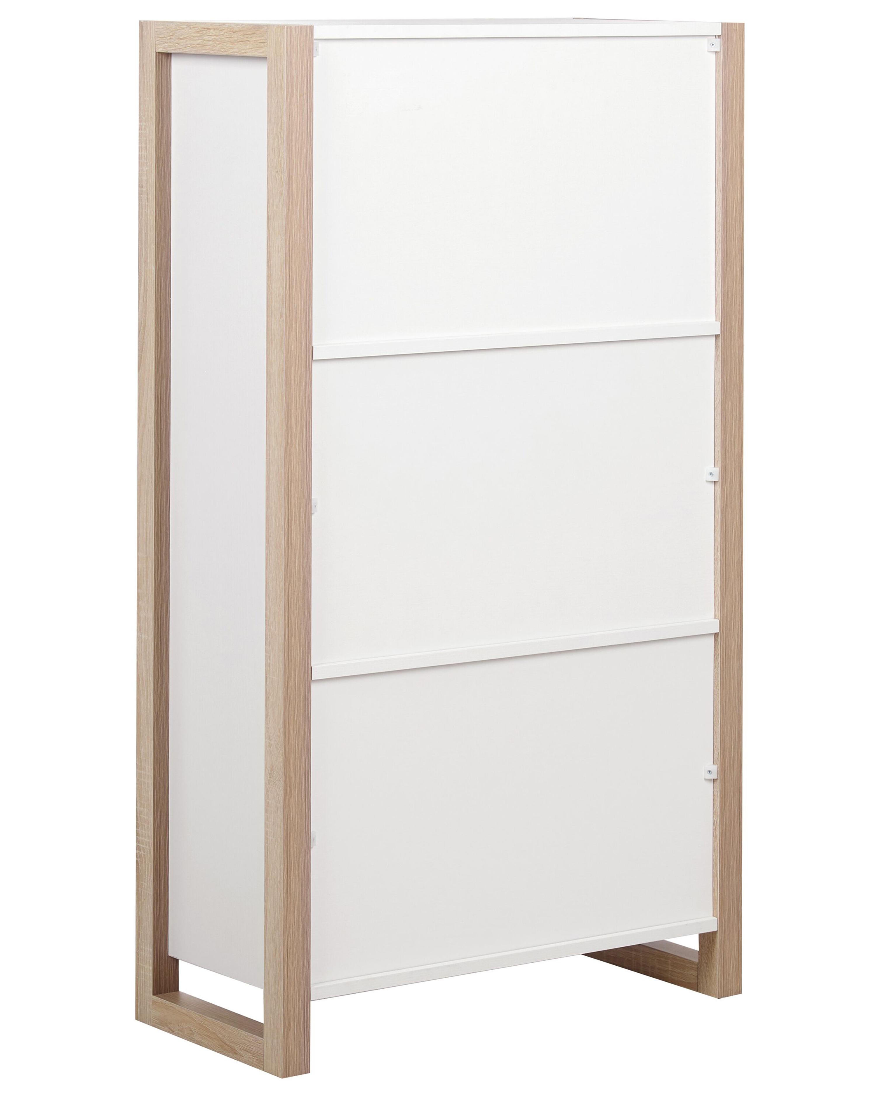 Boekenkast met 3 planken JOHNSON Wit
