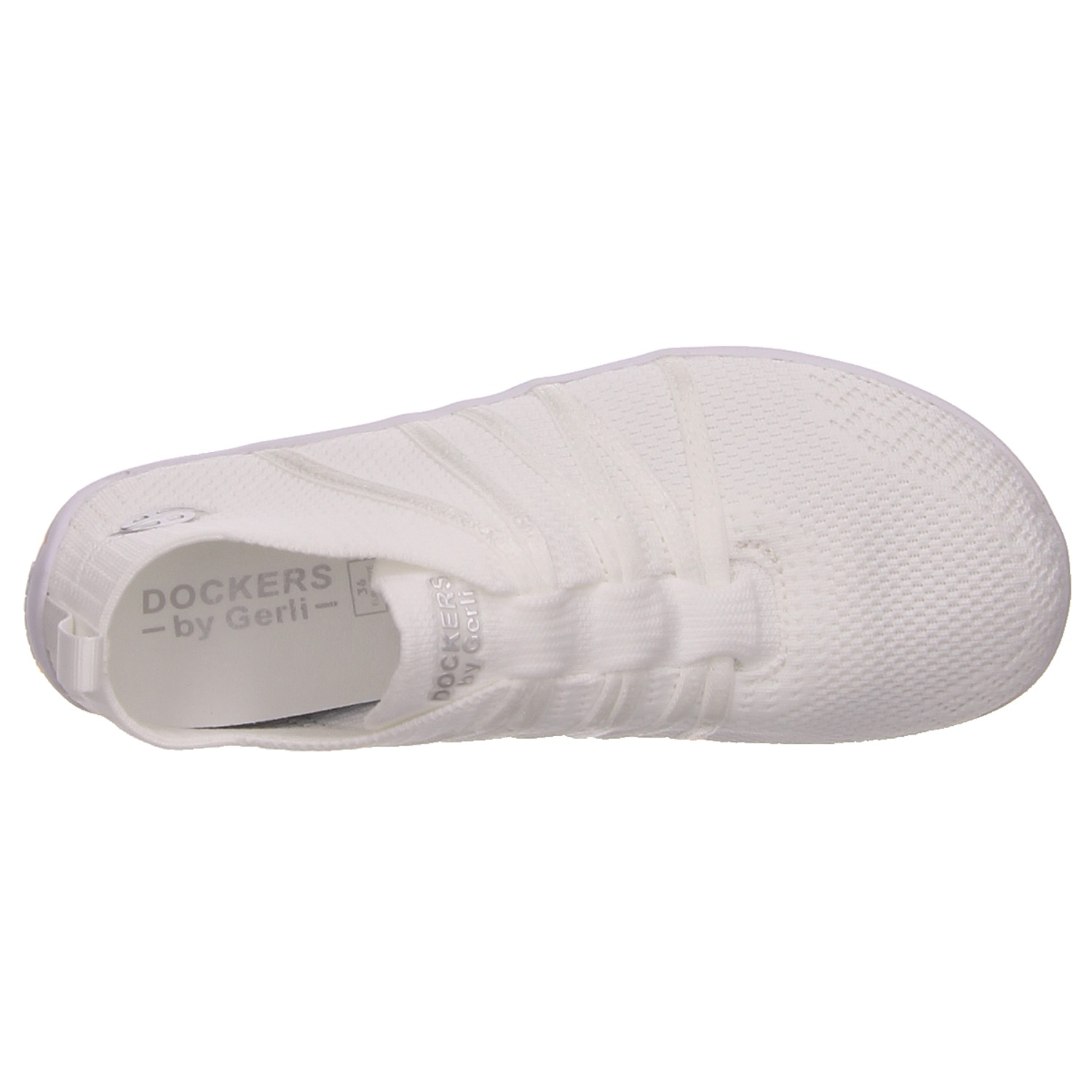 Dockers Barfußschuh weiß weiss/weiss kombi