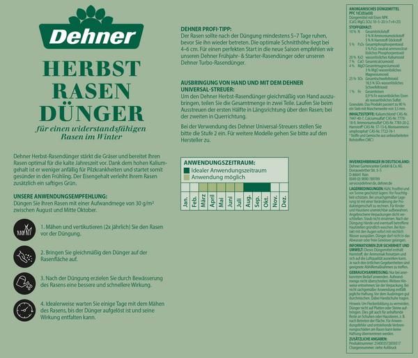 Dehner Herbst-Rasendünger