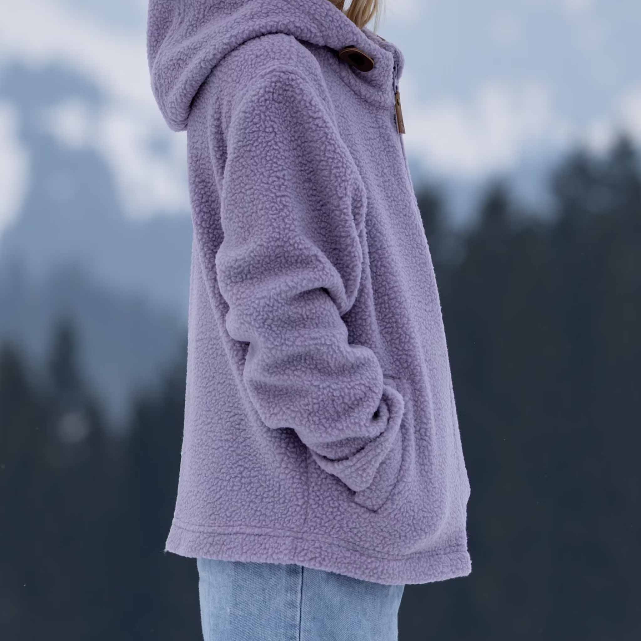 Kinder Fleece Sherpa Sammy Lavender Aura