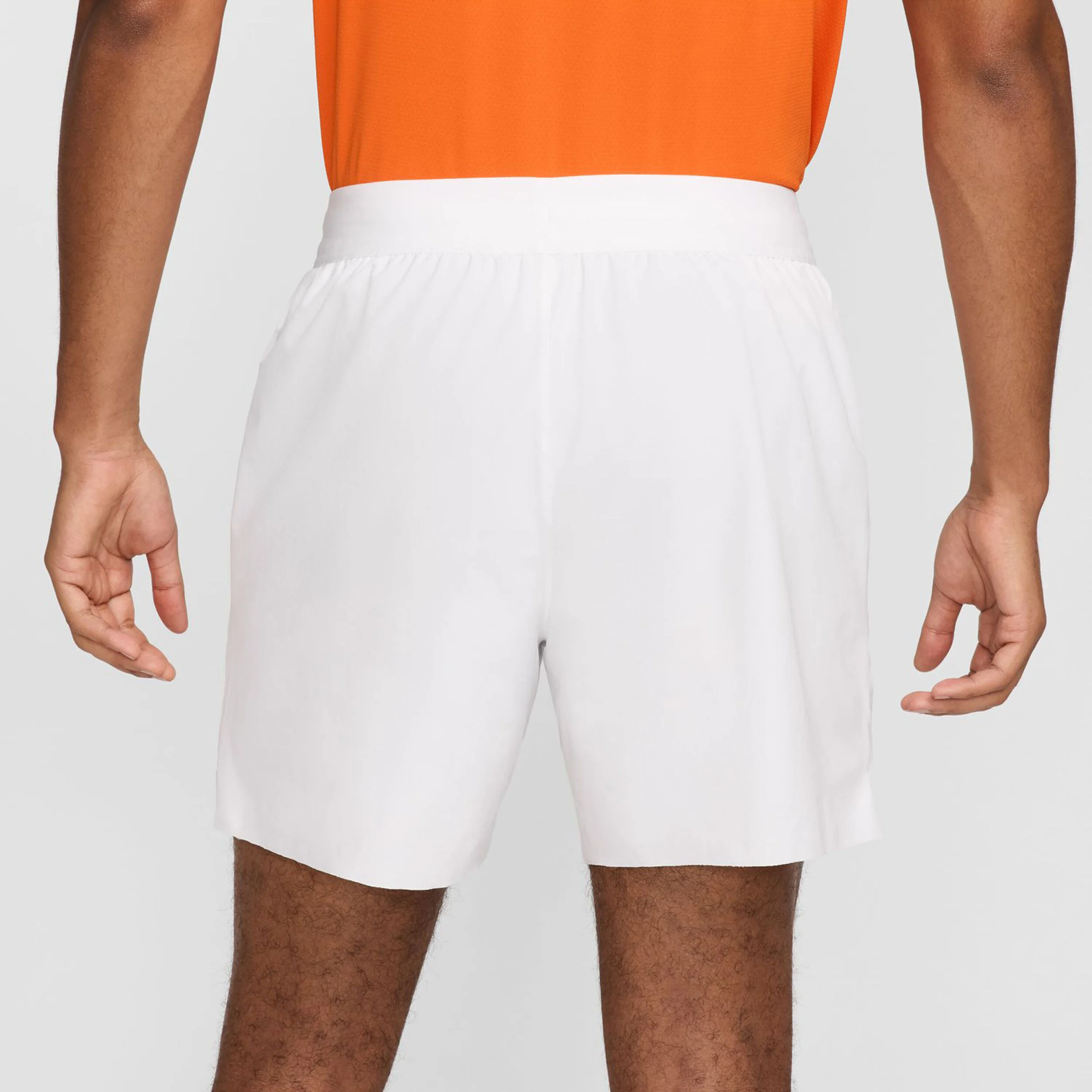 Nike Court Dri-Fit Advantage 6in Shorts Hommes - Blanc , Noir