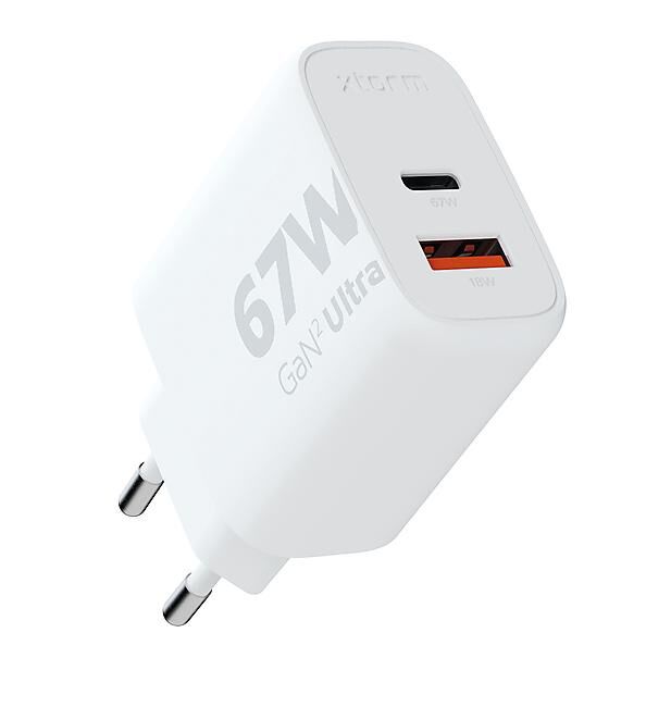 XTORM - PRISE 220V ULTRA WALL CHARGEUR 67W GaN2