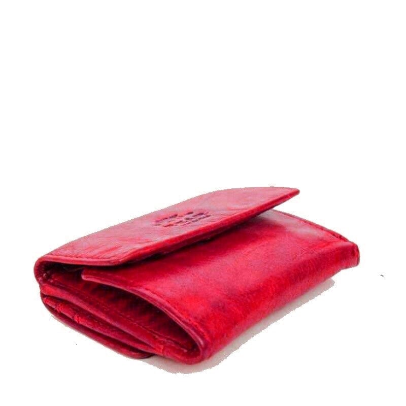 Bear Design Kleine Portemonnee Jolie Rood