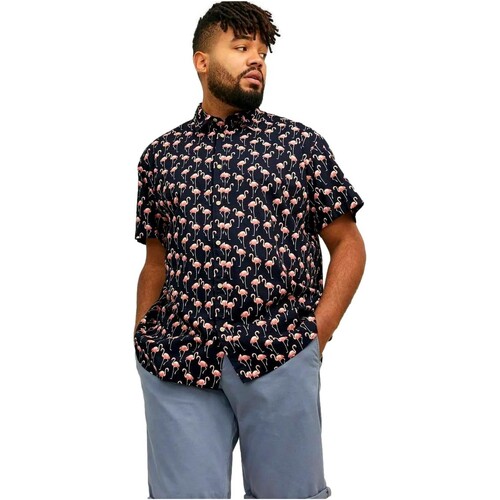 Jack & Jones - CAMISA ESTAMPADA HOMBRE JACK & JONES 12233538 Azul