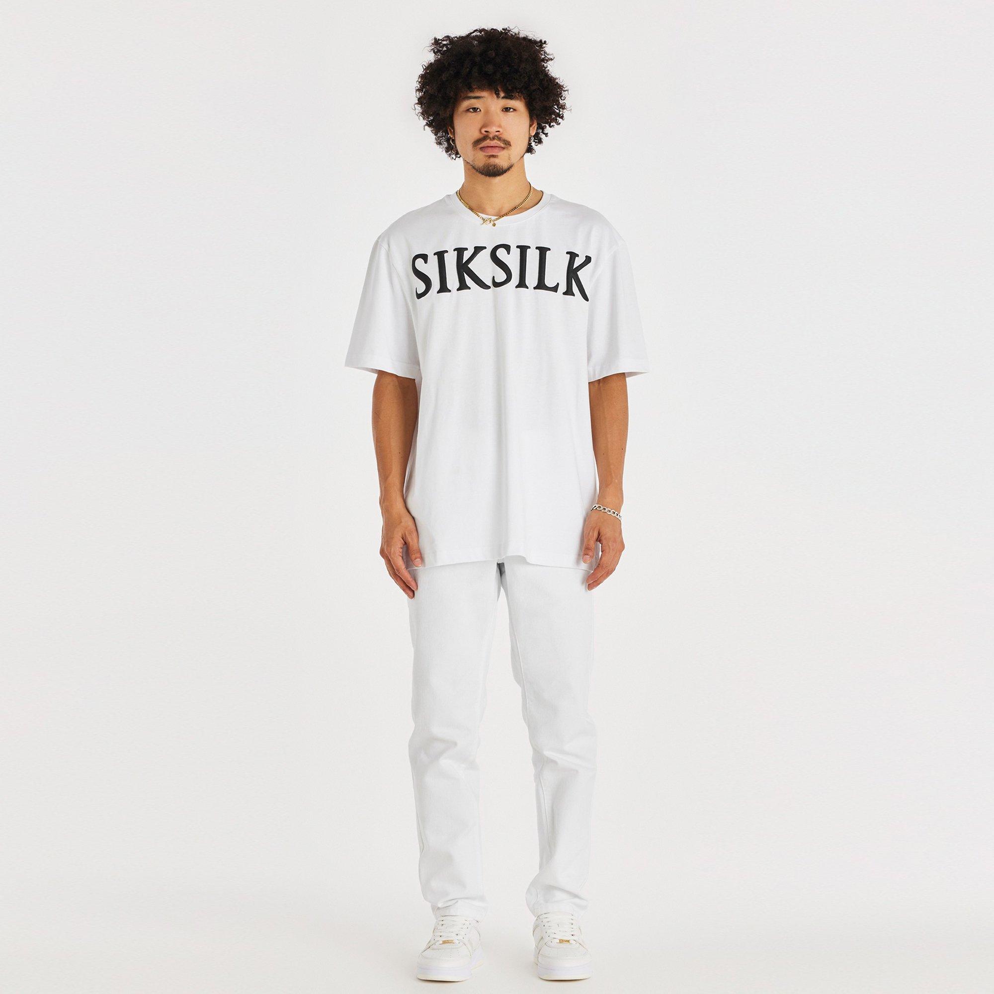 SikSilk Straight Legged Jeans Mens