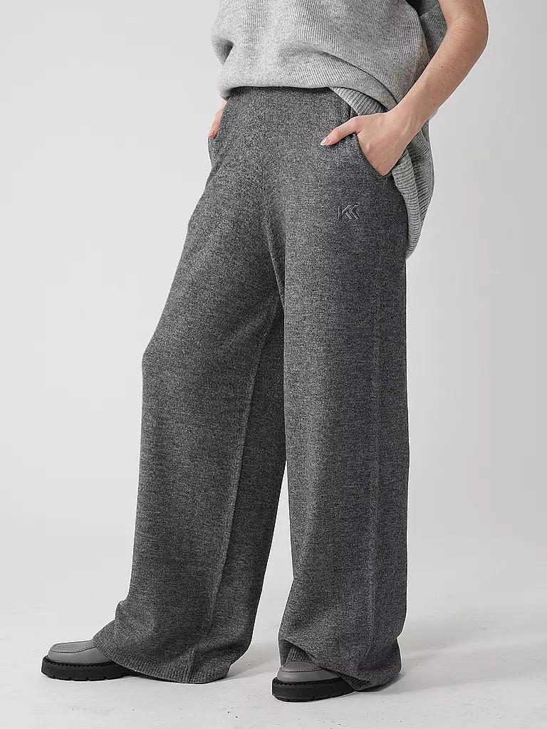 KARO KAUER Marlenehose grau