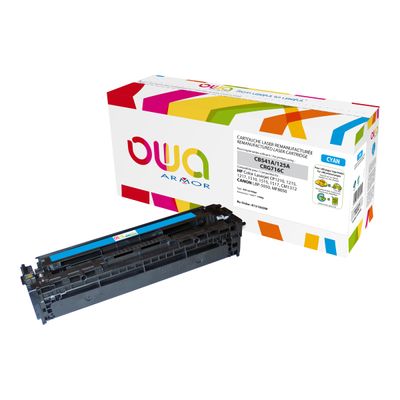 Cartouche laser compatible HP 125A - cyan - Owa K15105OW
