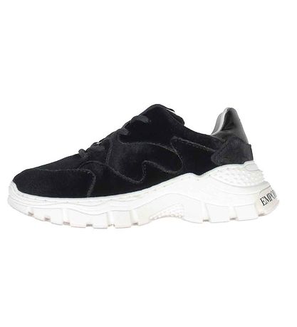Emporio Armani Schuhe - Velours - Schwarz