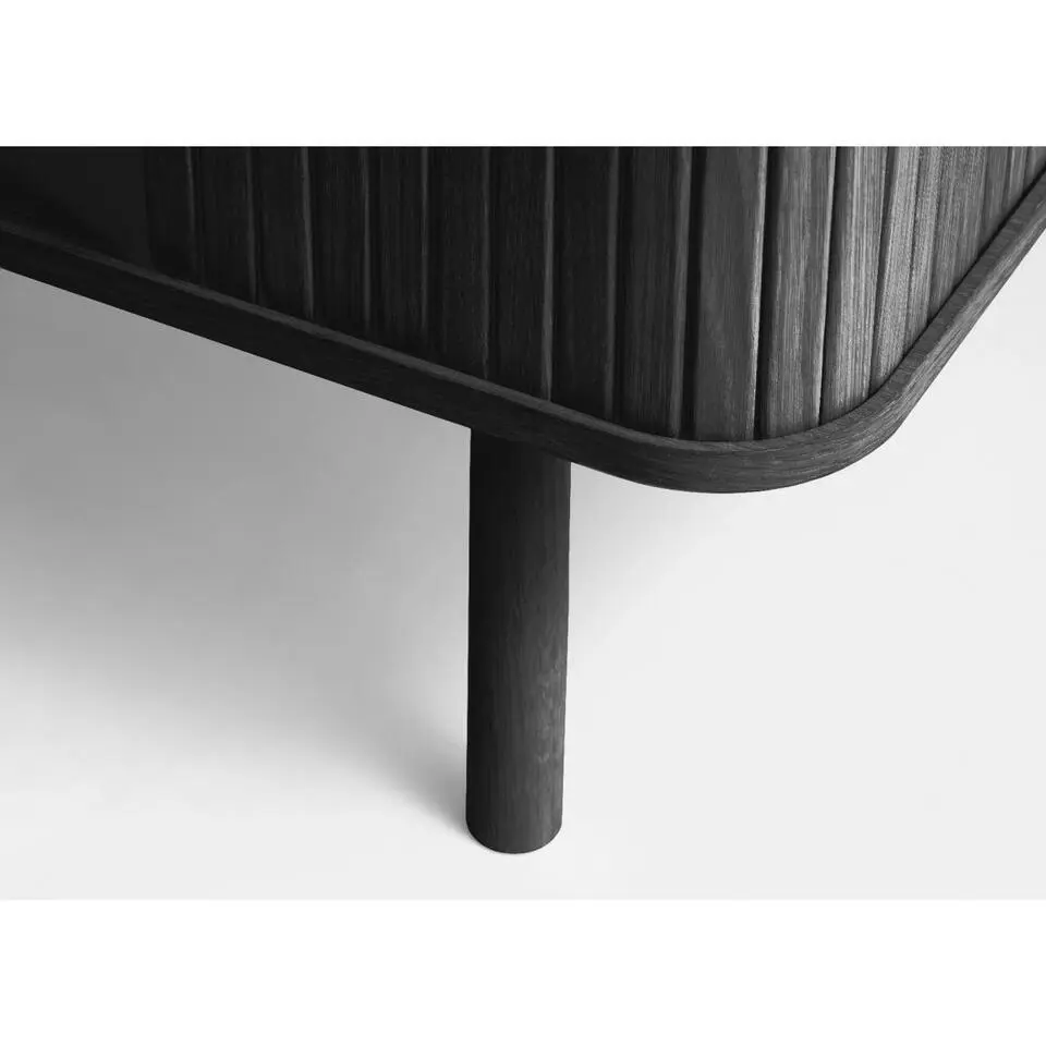 Nordic Home - Ingo eiken kabinet - 90 cm - zwart