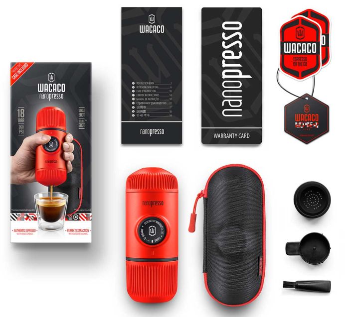 Nanopresso Espressobrygger + Case