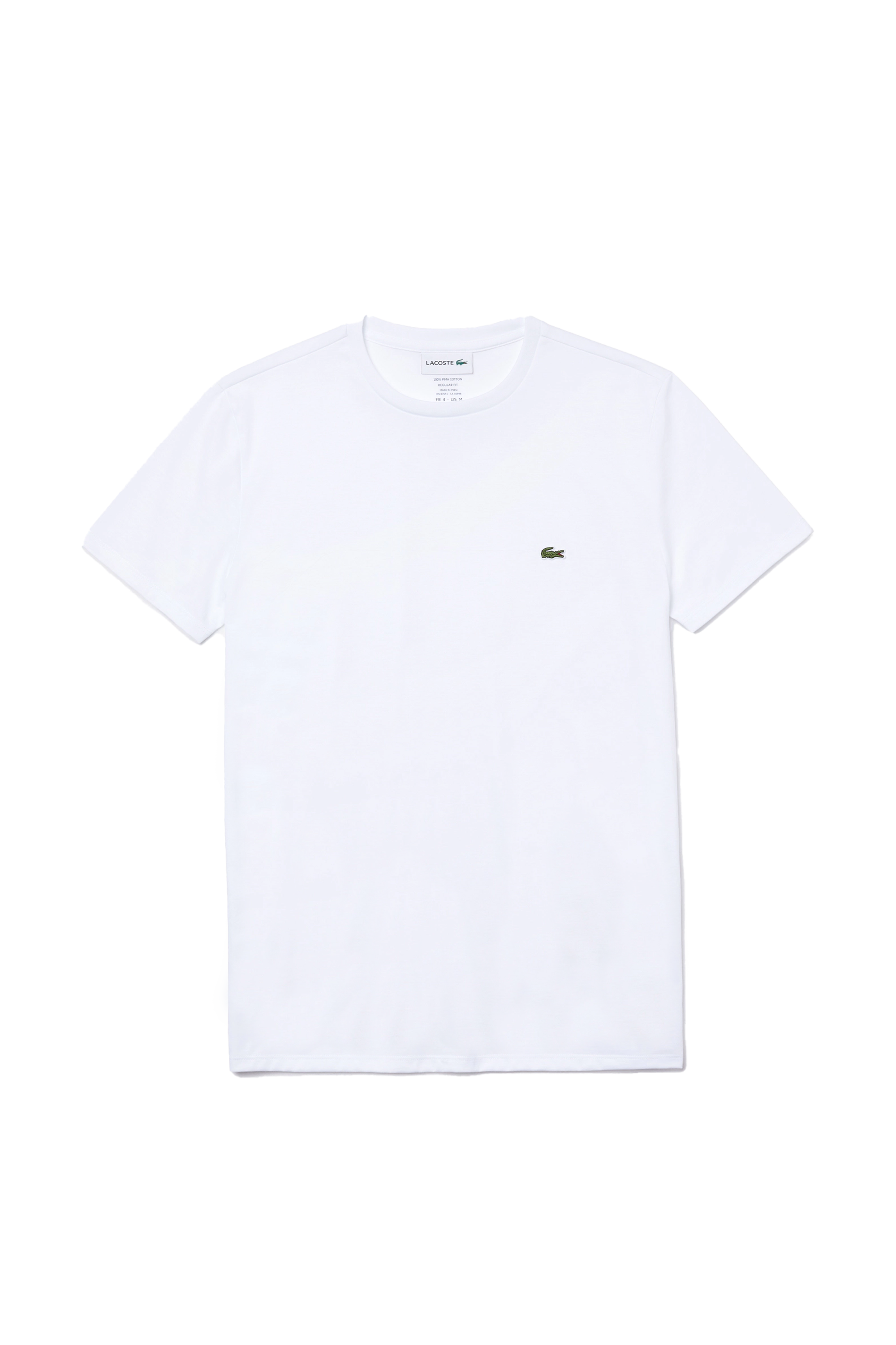LACOSTE T-shirt Blanc
