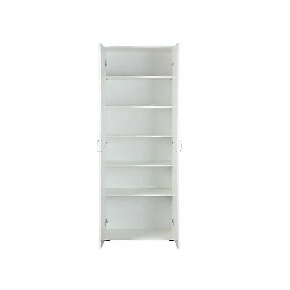 Hioshop Arta kledingkast 5 planken wit