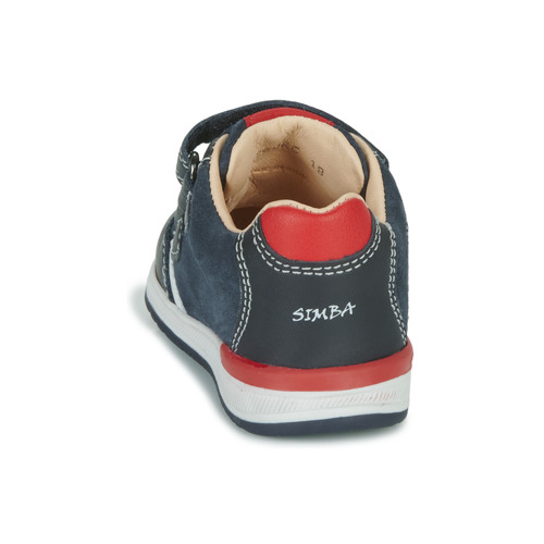Geox - B RISHON BOY C - Bleu / Rouge
