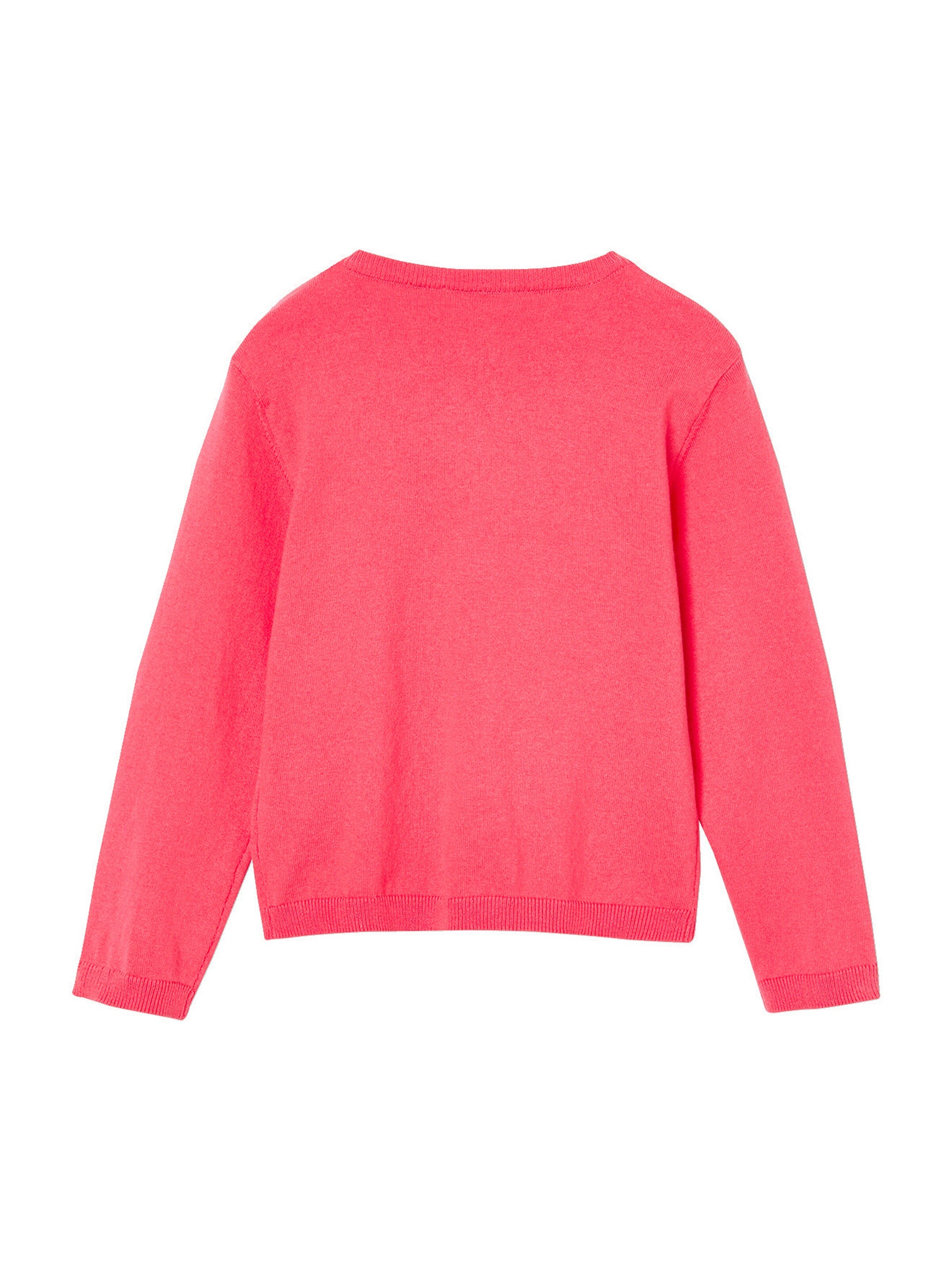 Vertbaudet Mädchen Strickjacke BASICS rosa